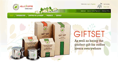 Desktop Screenshot of hello5coffee.com